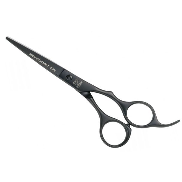 Joewell Cobalt Black Offset Scissors