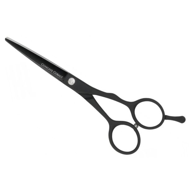 Joewell Concave Cobalt Black Scissors